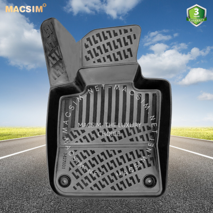 Thảm lót sàn ô tô nhựa TPU Silicon Volvo S60 2019+ Nhãn hiệu Macsim