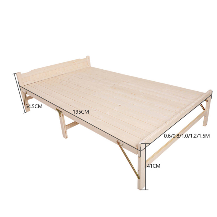 Giường Gỗ gấp gọn-Tặng Nệm