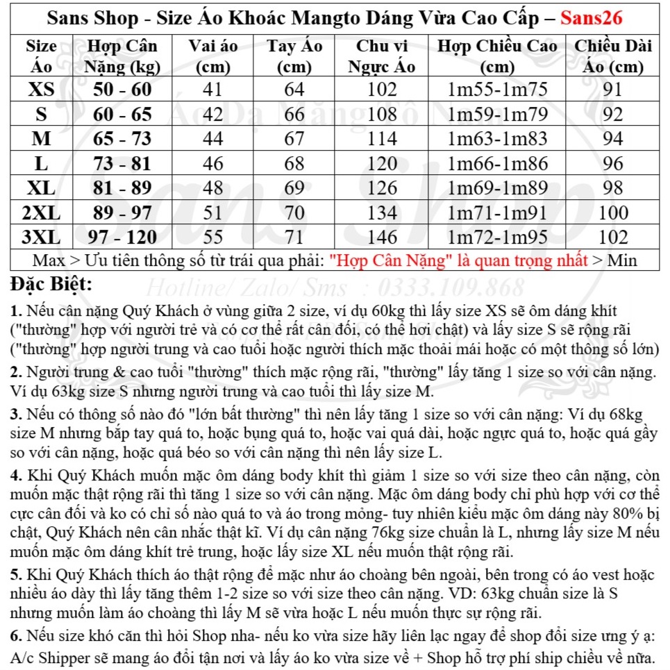 Áo măng tô nam lông cừu cao cấp Sans26 dáng vừa xanh than xám đen nâu đen big size 3xl 80kg 90kg 100kg 110kg 120kg