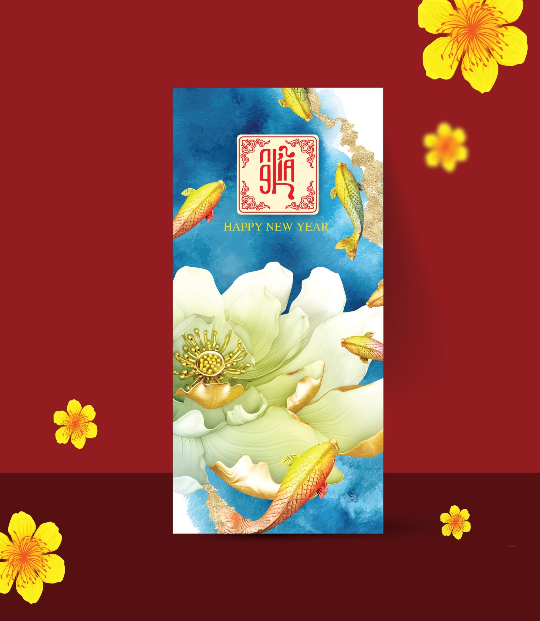 Xấp 100 bao lì xì mẫu chọn mẫu trong hình