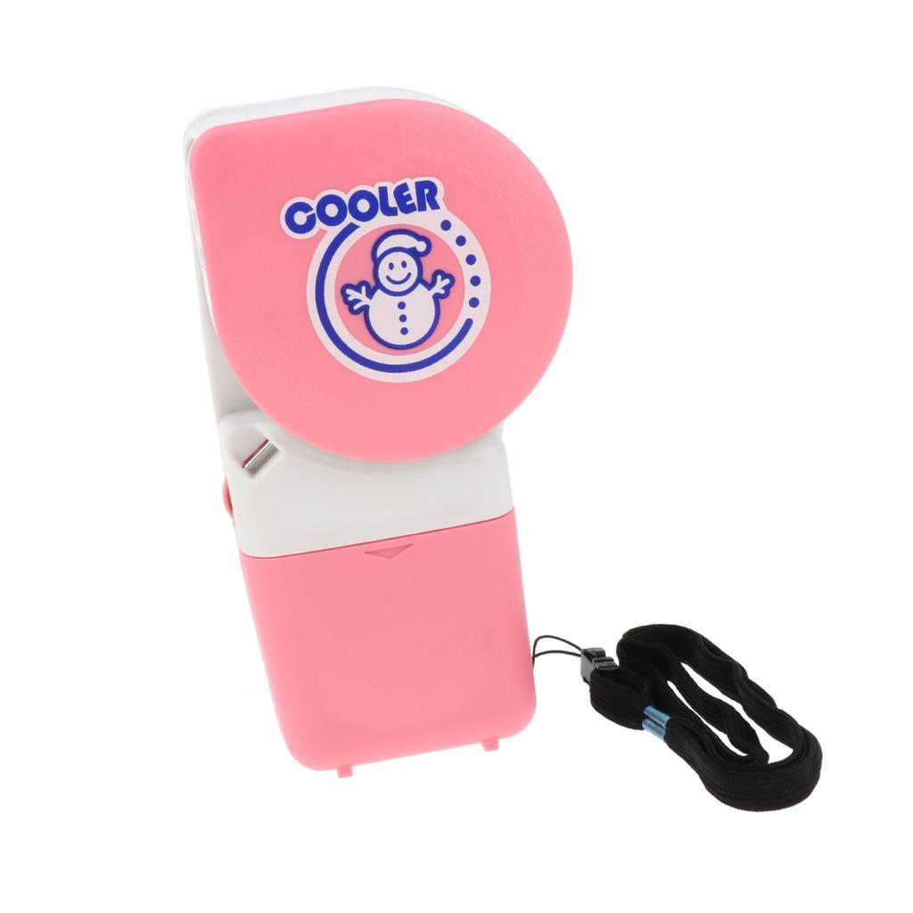 Portable Air Conditioning Fan, Mini Air Conditioner, Portable USB Cooler with Lanyard