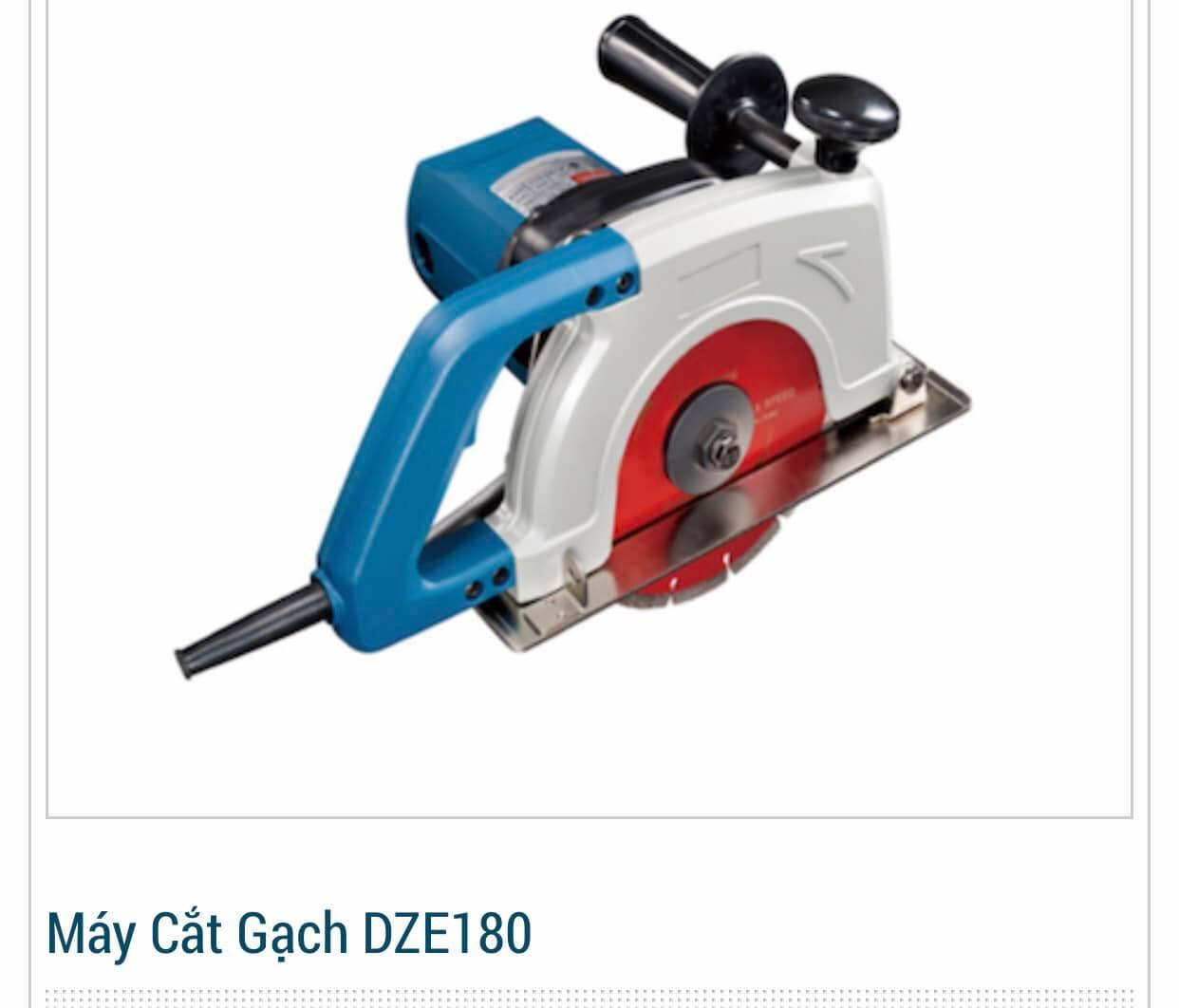 MÁY CẮT GẠCH 1520W DONGCHENG DZE180 - HÀNG CHÍNH HÃNG