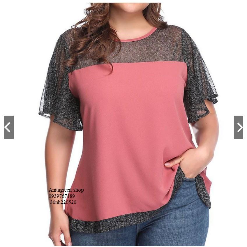Nh220520-áo kiểu nữ bigsize