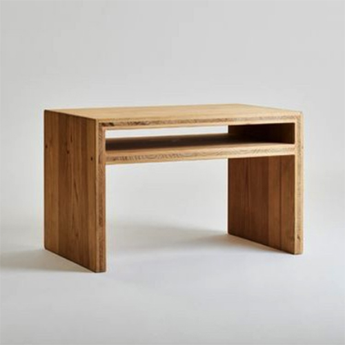 Bàn gỗ sofa tối giản/ Bàn trà gỗ trang trí phòng khách/ Kệ decor chữ C đa năng Nội thất gỗ tự nhiên