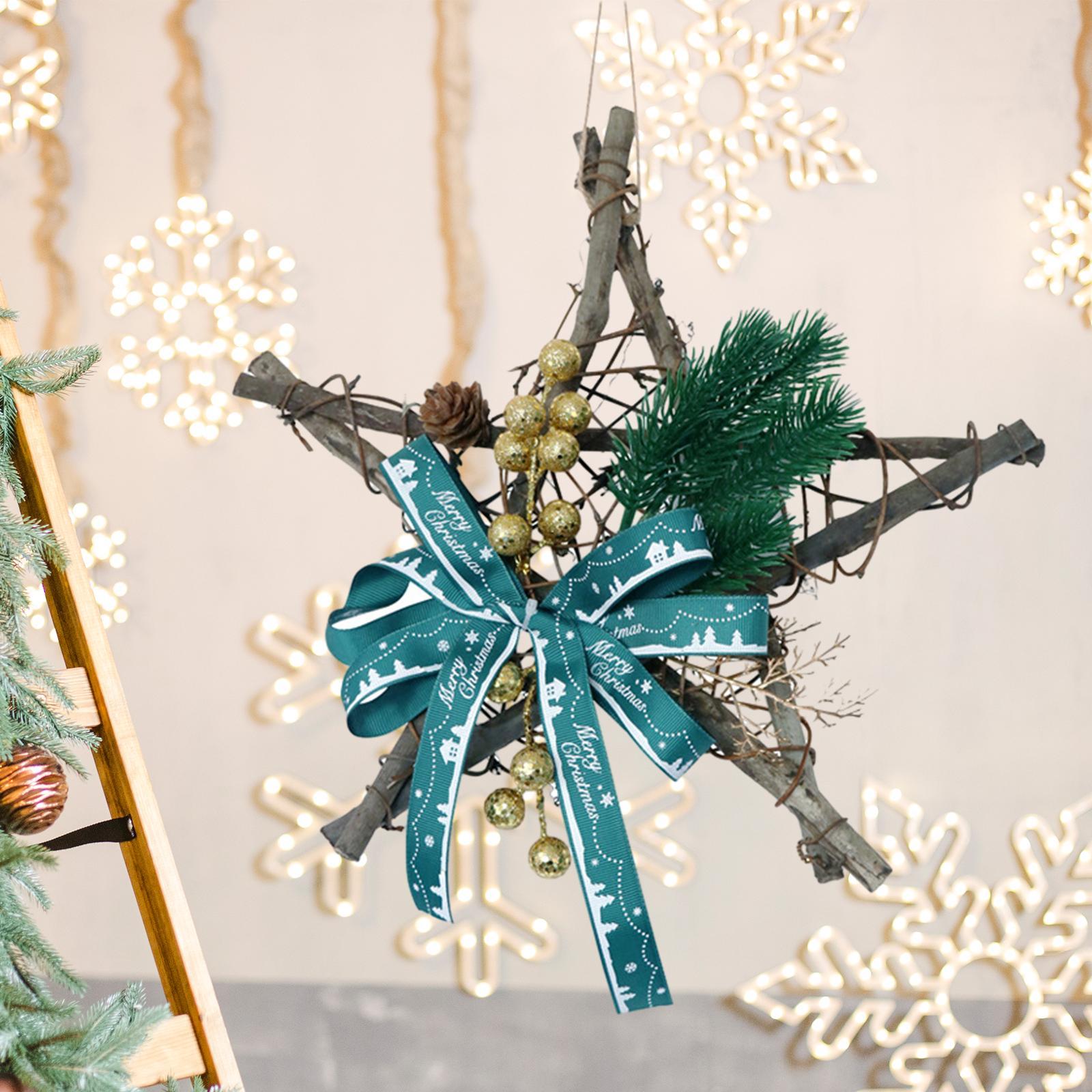 Christmas Wreath for Door Nordic Christmas Garland for Party Festival Decor