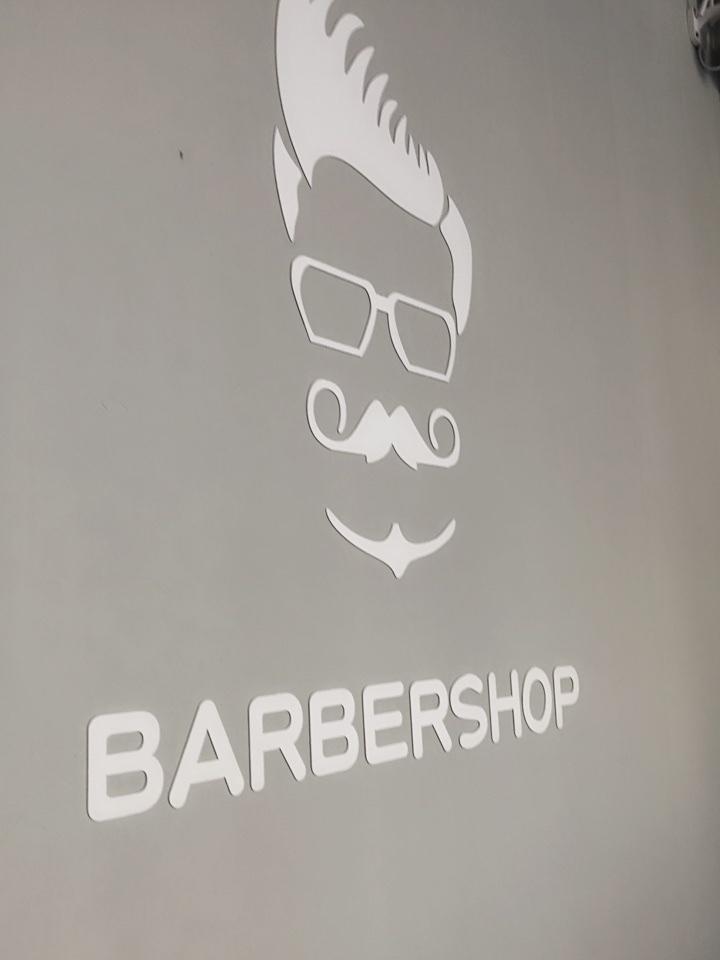 Tranh mica dán tường - hair shop, barber shop trang trí tường tiệm cắt tóc, salon, spa làm đẹp
