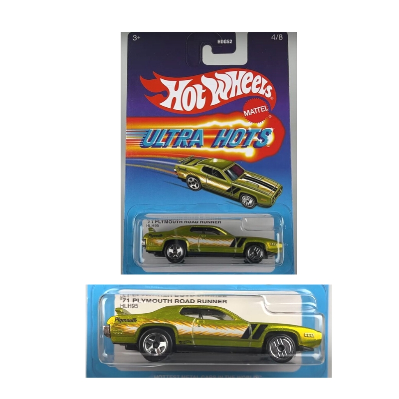 Đồ Chơi HOT WHEELS Siêu Xe Hw Ultra Hots - 71 Plymouth Road Runner HLH95/HDG52