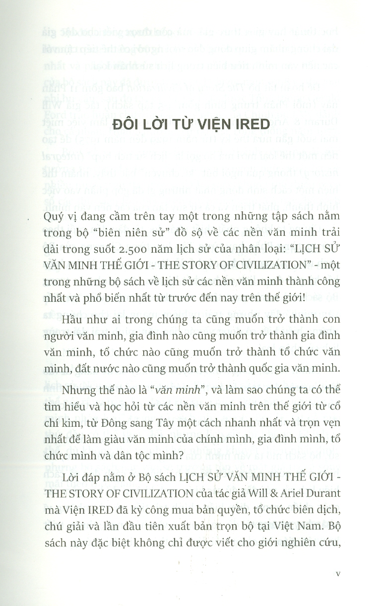 Lịch Sử Văn Minh Thế Giới- Phần IV: THỜI ĐẠI ĐỨC TIN, Tập 5: ĐỜI SỐNG TINH THẦN TRONG THẾ GIỚI THIÊN CHÚA MIỀN TÂY