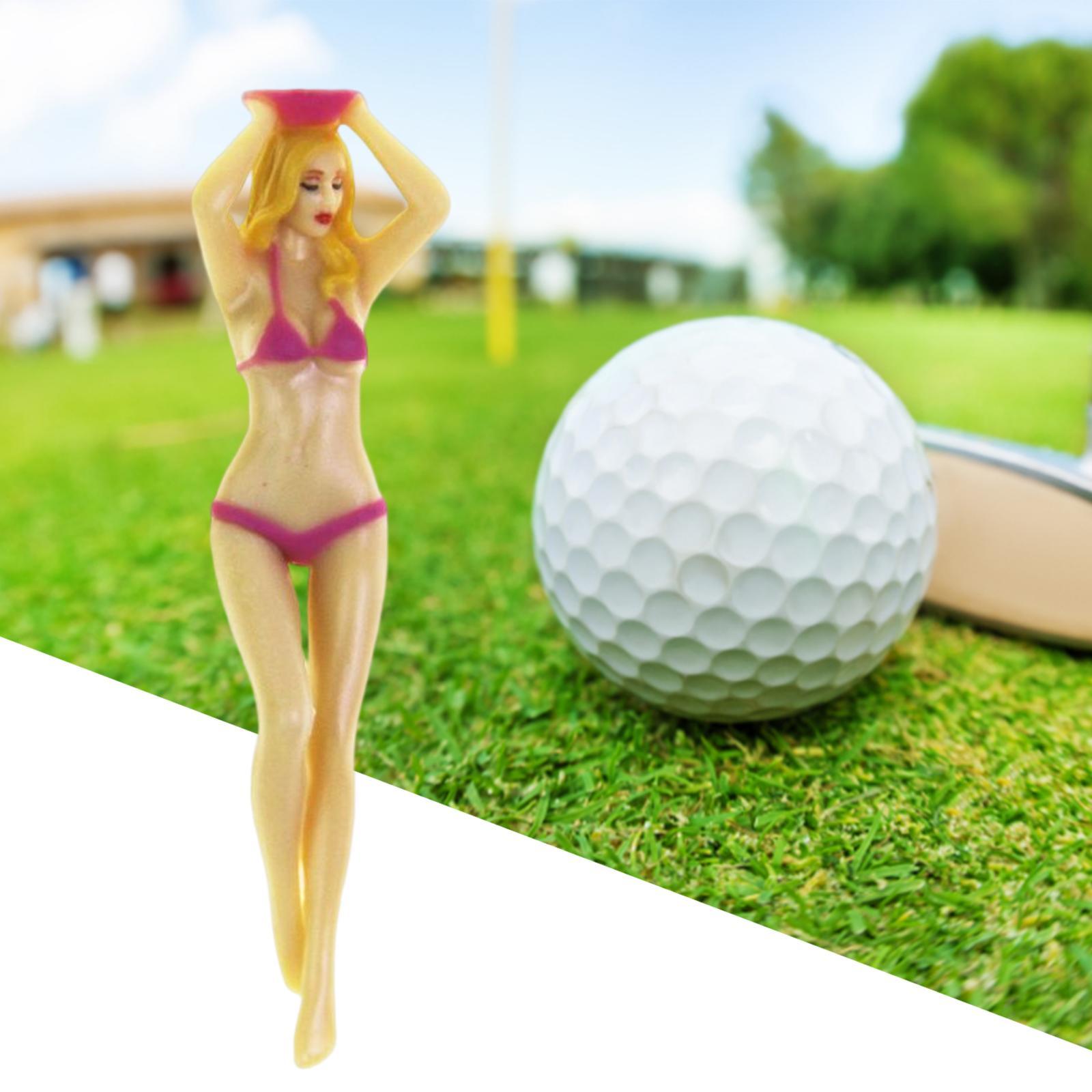 2x Bikini Woman Golf Professional Tees, Novelty Golf Professional Tees Golf Tee, Home Women Golf Professional Tees for Golf Accessories