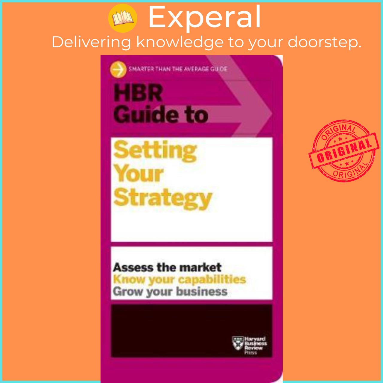 Sách - Hbr Guide To Setting Your Strategy By Harvard Business Review Us Edition, Paperback