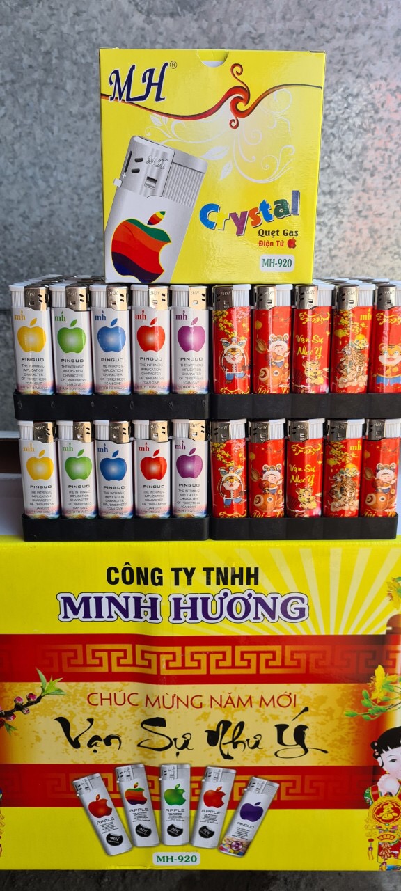 Quẹt Táo bấm Minh Hương ( hộp 50 cái )