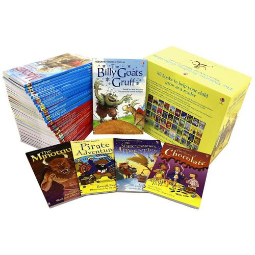 Usborne Bộ Vàng The Usborne Reading Collection - x40 book boxed set