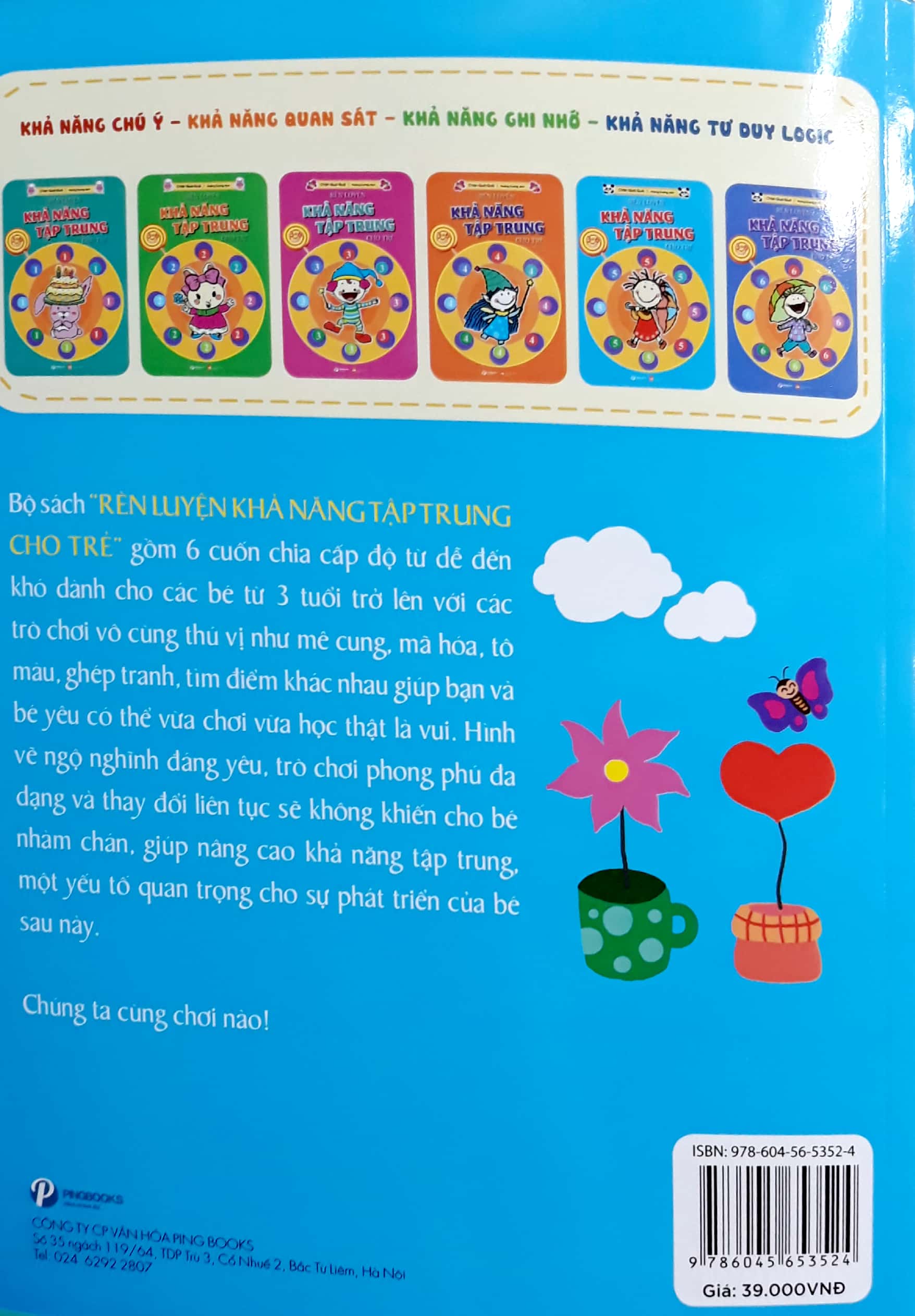 Rèn Luyện Khả Năng Tập Trung Cho Trẻ 3-6 Tuổi Tập 5