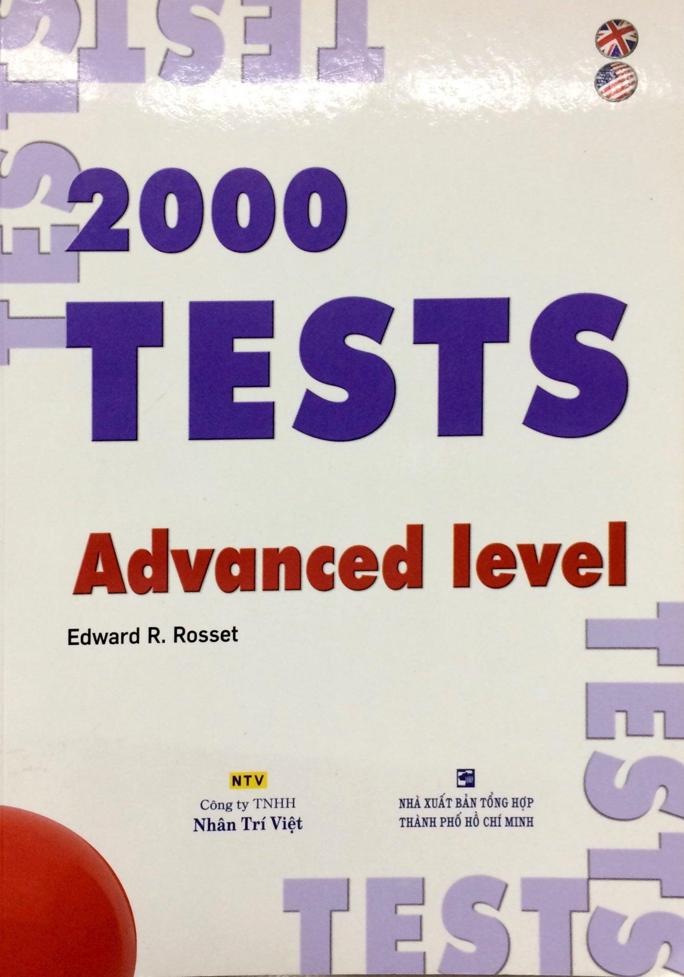 2000 Tests Advanced Level (Không CD)