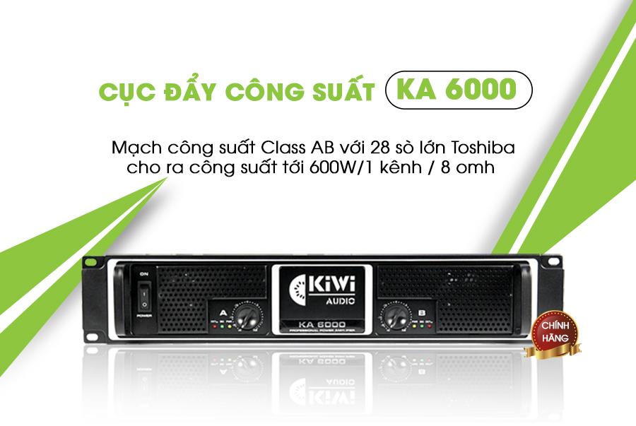 CỤC ĐẨY CÔNG SUẤT KIWI KA 6000- HÀNG CHÍNH HÃNG