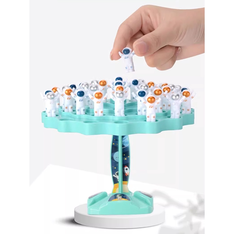 Đồ Chơi Xếp Hình Cây Cân Bằng 60 Phi Hành Gia Cho Bé