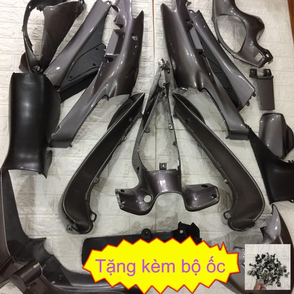 Bộ dàn áo xe dành cho FUTURE 1 đời 2001 đến 2003 Màu Ghi Xám - A831