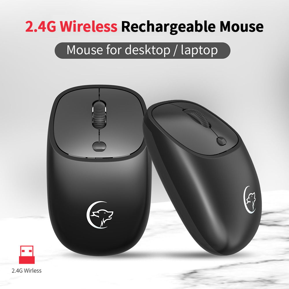 Chuột Văn Phòng Không Dây Ywyt G850 2.4GHz 2400DPI Có Thể Sạc Lại Cho Máy Tính Xách Tay