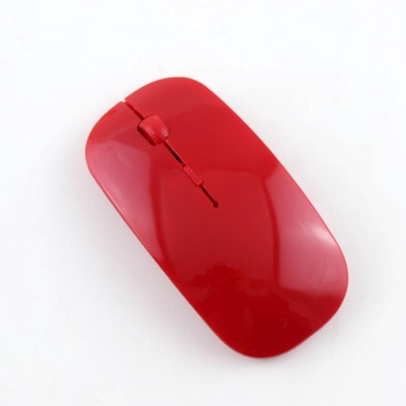 Ultra-thin 2.4 GHz optical wireless mouse with receiver MAC