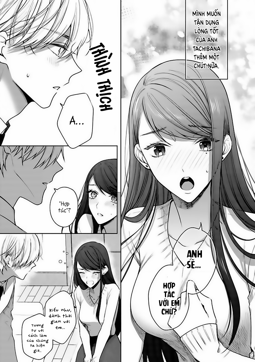 ôm em đi tachibana-kun! người tình đầu tiên của tôi lại là tên đồng nghiệp đẹp mã đó ư? chapter 3.2 5