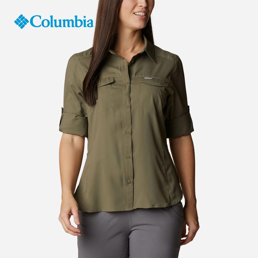 Áo sơ mi dài tay chống nắng nữ Columbia Silver Ridge Lite - 1714371397