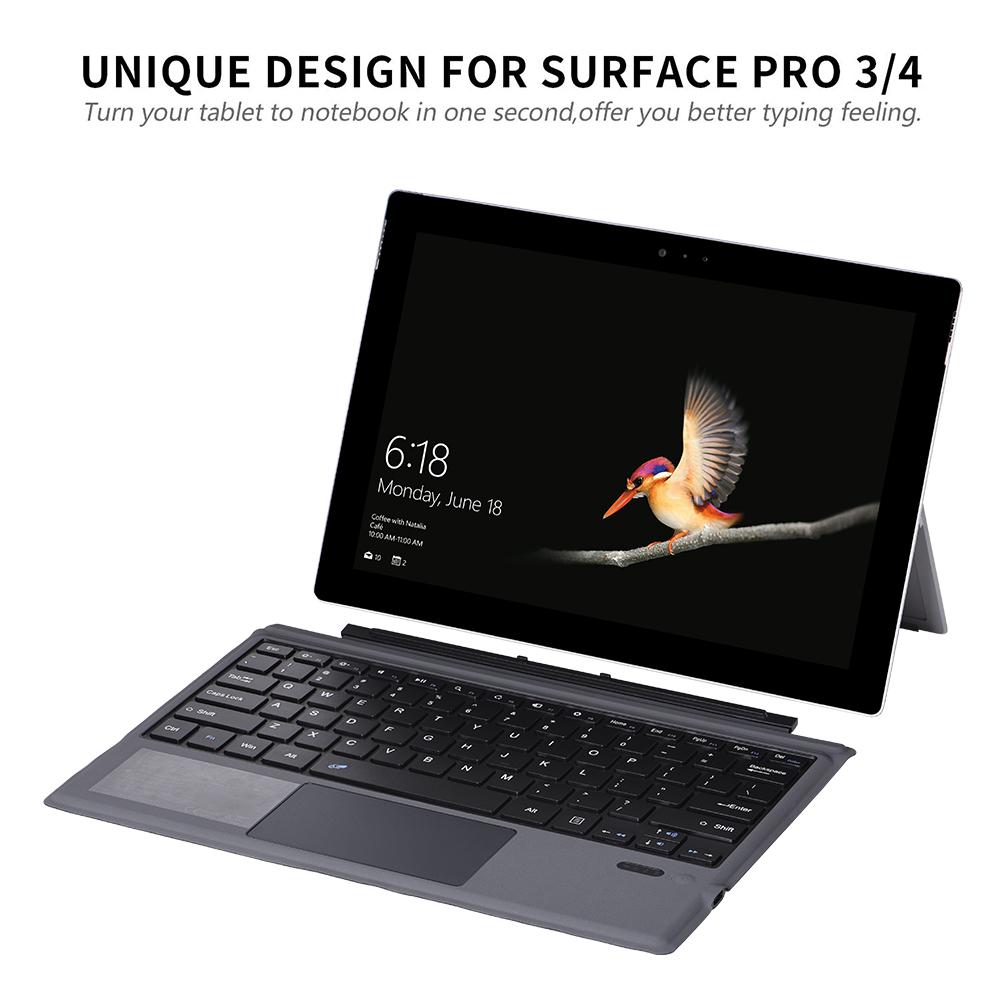 Bàn phím không dây mỏng 12,2 inch cho Surface Software Pro3/4/5/6