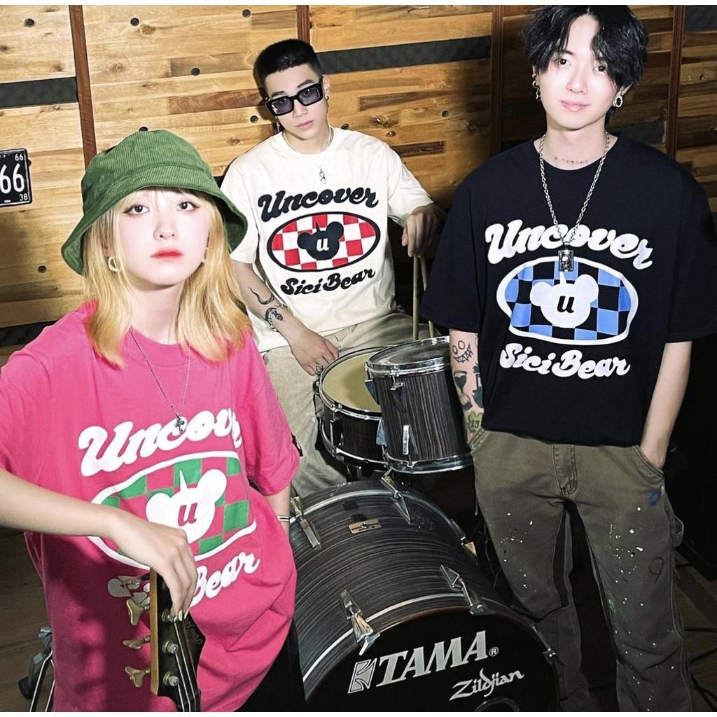 Áo thun unisex tay lỡ UNCOVER CARO || Hany shop