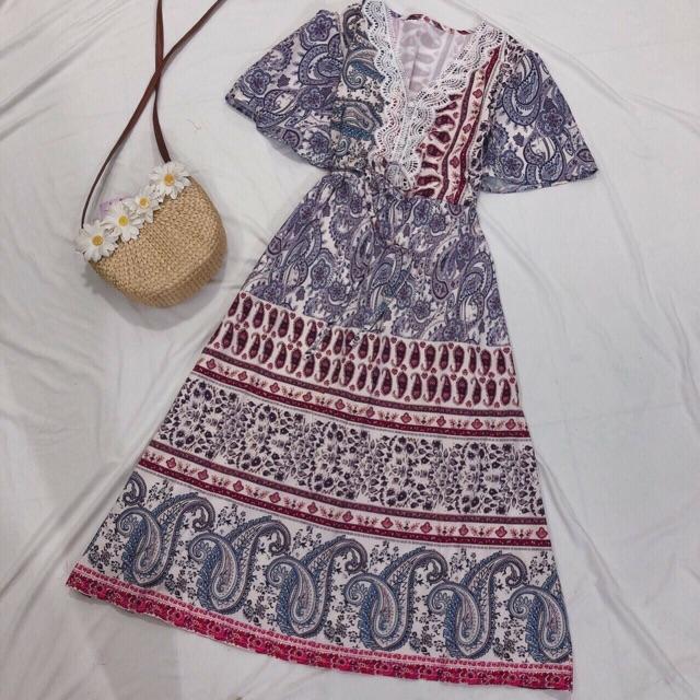Maxi thổ cẩm :/ hình chụp thật 100%