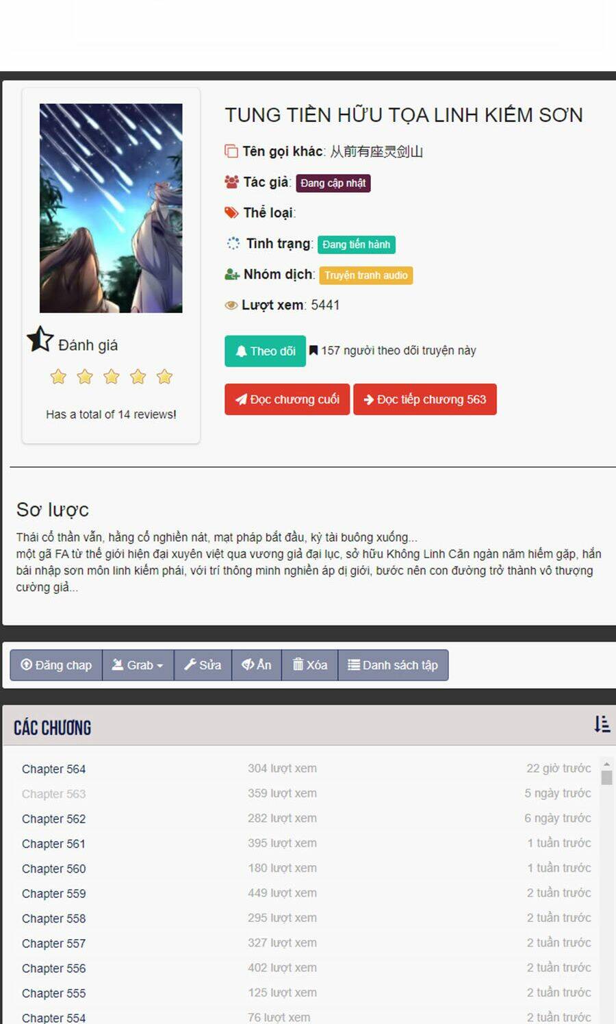 trước kia có tòa linh kiếm sơn chapter 565 12