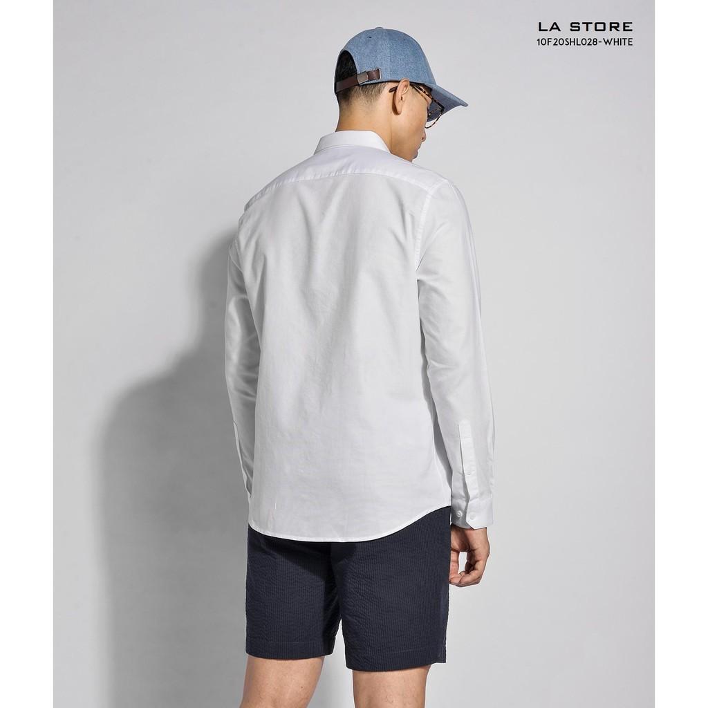 Áo sơ mi nam oxford nút cổ 100% cotton - SHL028 shop LASTORE