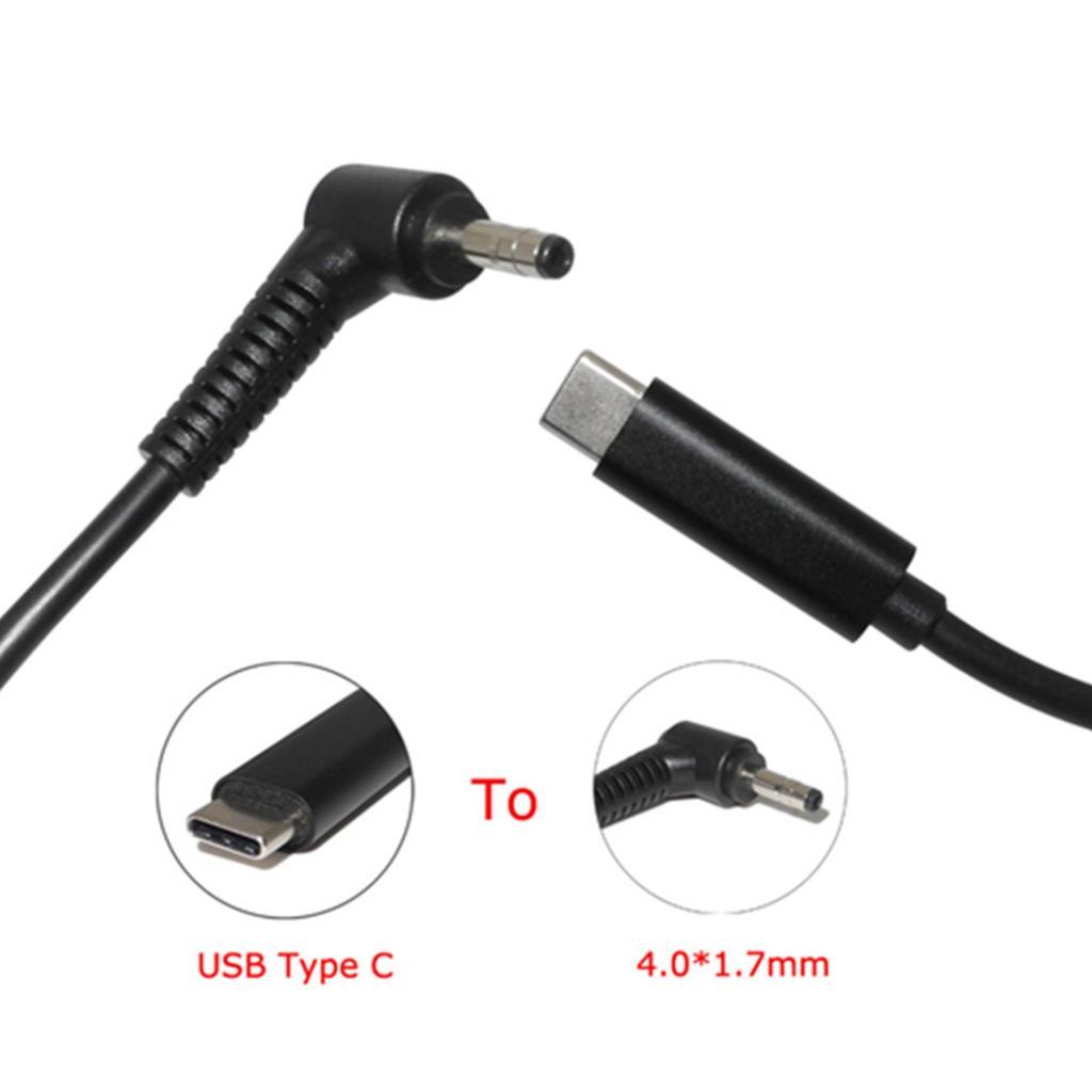 4017 Male To With PD Chip Laptop Adapter Power Charger Connector Cord