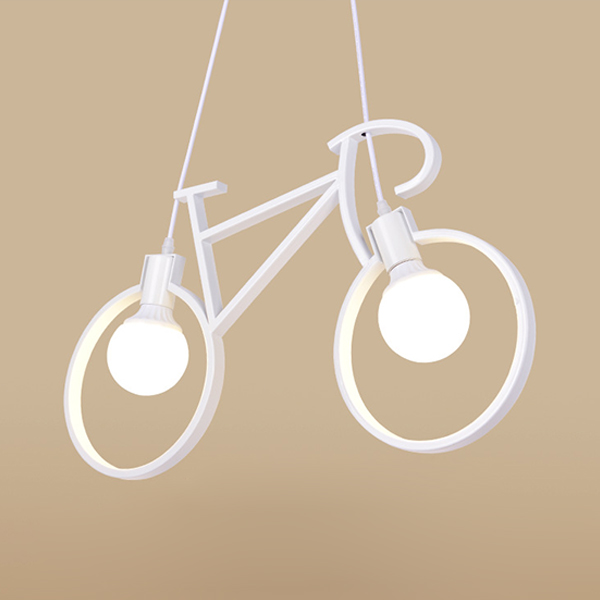 Đèn thả treo trần xe đạp tối giản FLYBIKE sơn tĩnh điện 