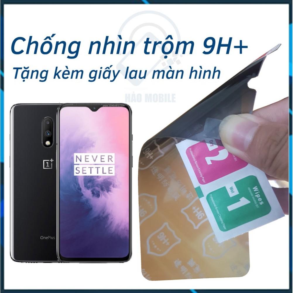 Dán chống nhìn trộm OnePlus 7 - Dán cường lực dẻo nano 9H+