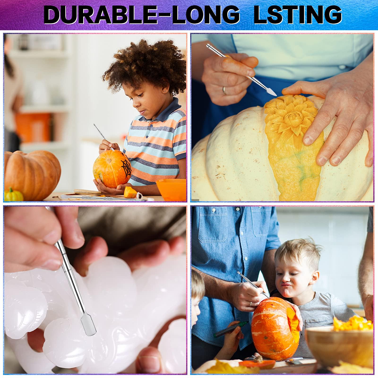 Bộ 5 công cụ điêu khắc bằng thép không gỉ mini mini với vỏ kim loại cho đồ trang sức, điêu khắc, mô hình, gãi