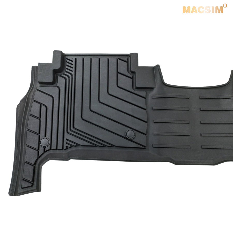 Thảm lót sàn xe ô tô Land Cruiser 2010-2019 Nhãn hiệu Macsim chất liệu nhựa TPE đúc khuôn cao cấp