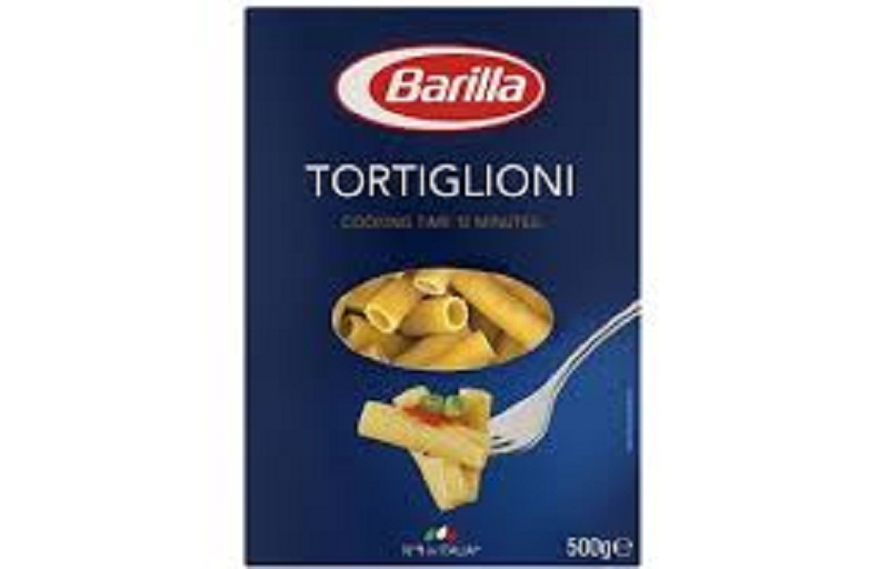 Mì Nui Barilla Hình Ống Tre Các Cỡ Tortiglioni - 500g