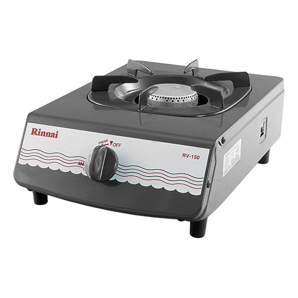 Bếp Ga Đơn Rinnai RV-150 + Tặng kèm 1 bộ dây và van gas- Hãng chính hãng