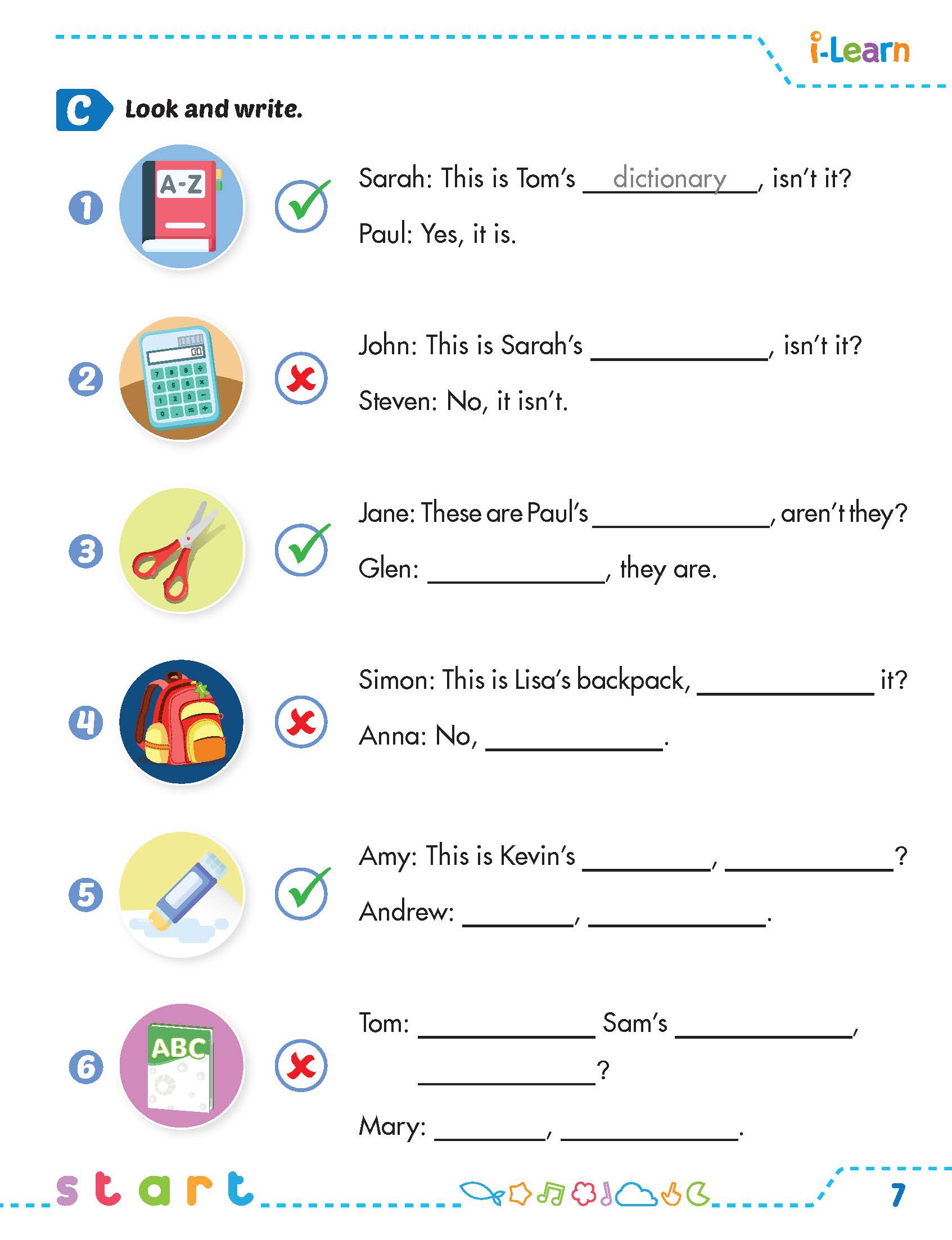 i-Learn Smart Start Classware 5 Workbook 3rd Ed.