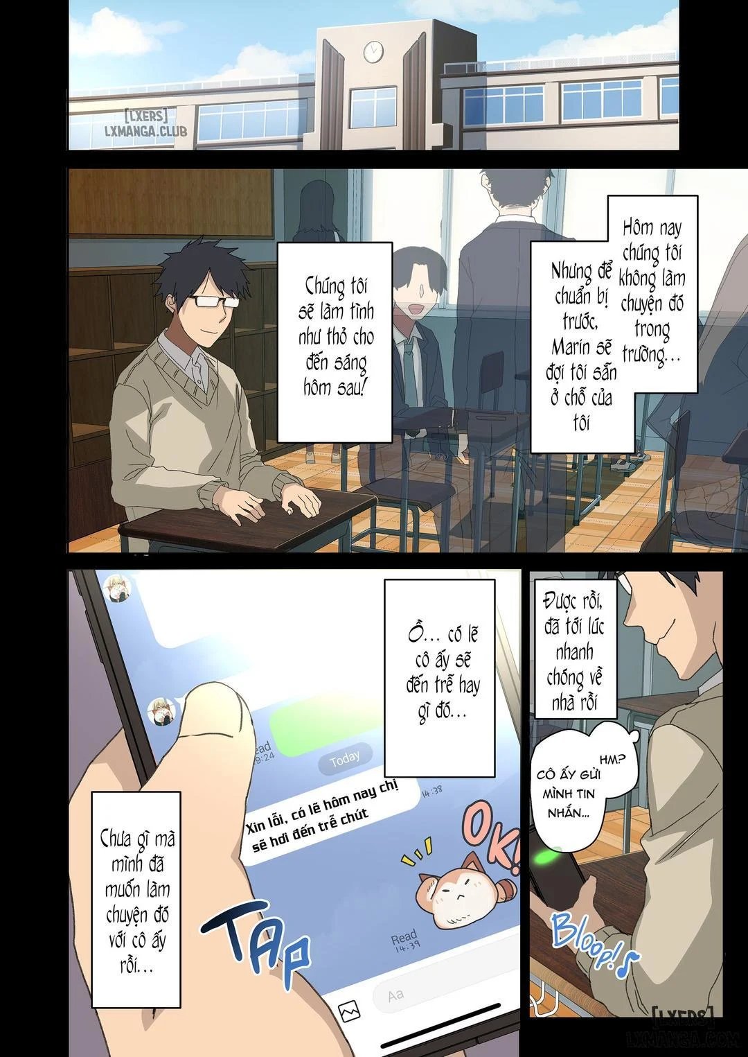 bí mật hư hỏng của tôi với tiền bối chapter 11 7