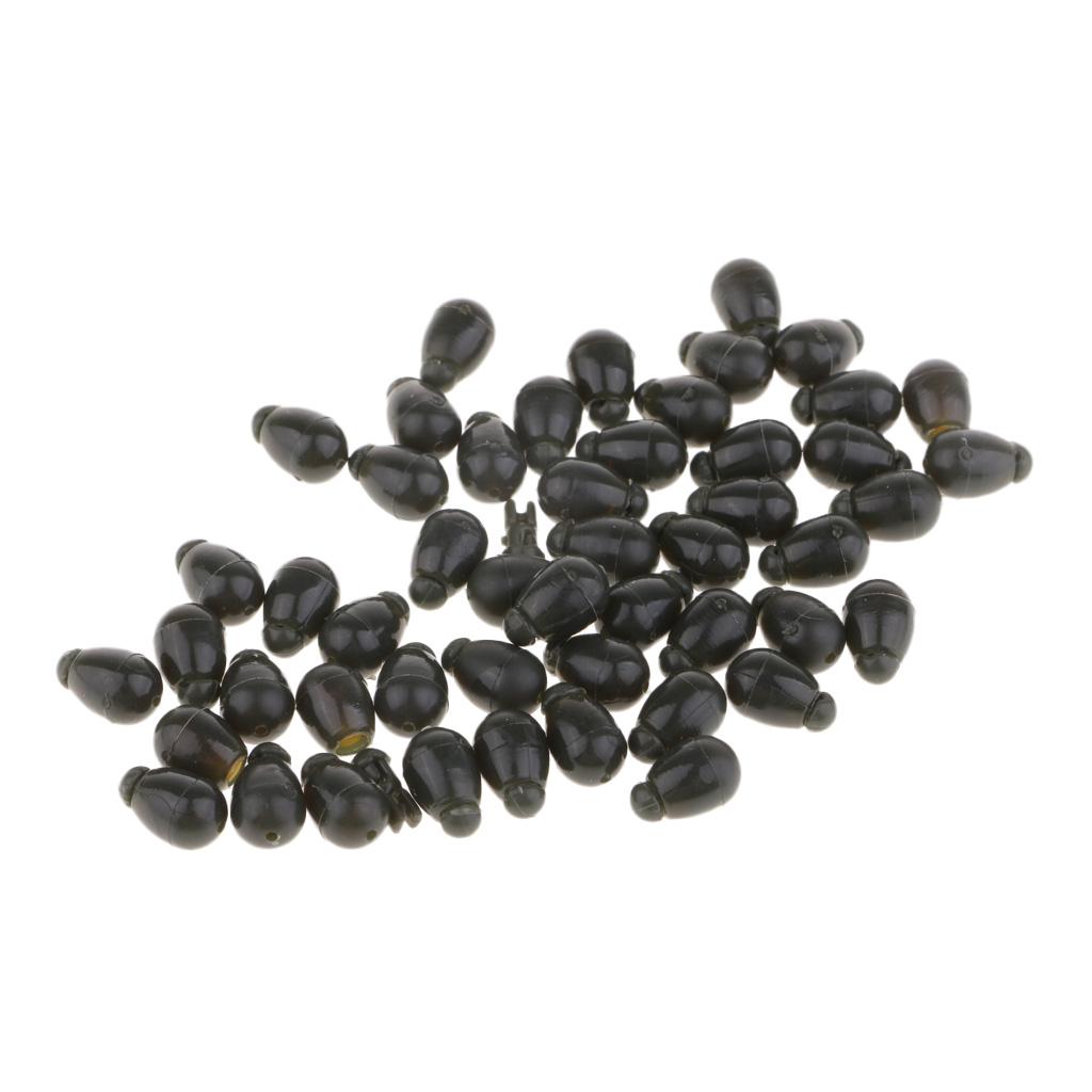 50x Quick Change Beads Hooklength Carp Terminal Tackle Method Feeder Fishing