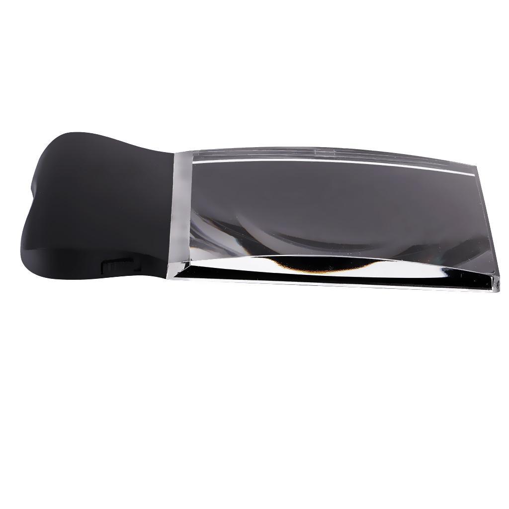 Hand Held Reading  Loupe 2X Magnifying Glass with LED Light