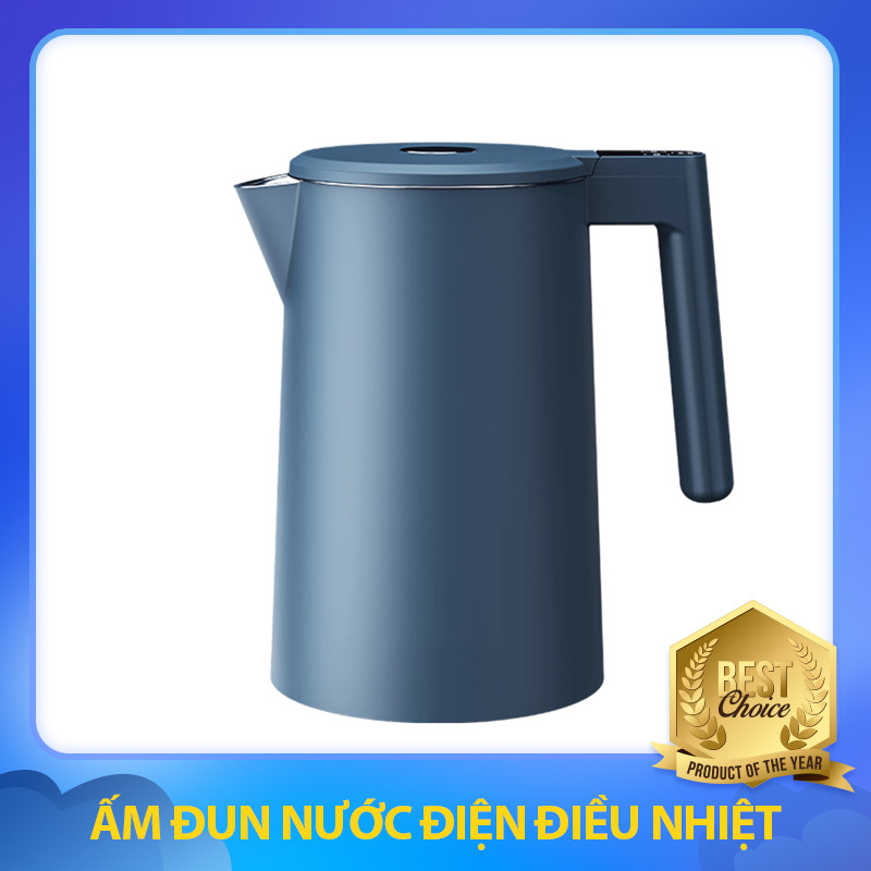 Ấm Đun Nước Điện Điều Nhiệt Dung Tích 1.7 Lít Kiểm Soát Nhiệt Độ 6 Giai Đoạn Thông Minh Công Suất Định Mức 1800W