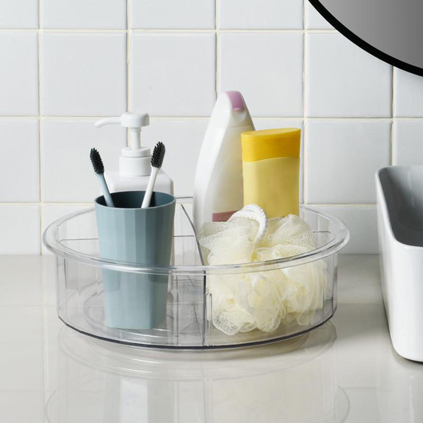 Turntable Organizer  Non-Slip Storage Box Spice Racks