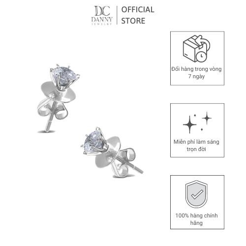 Bông Tai Danny Jewelry Bạc 925 Đính Đá CZ BT0046