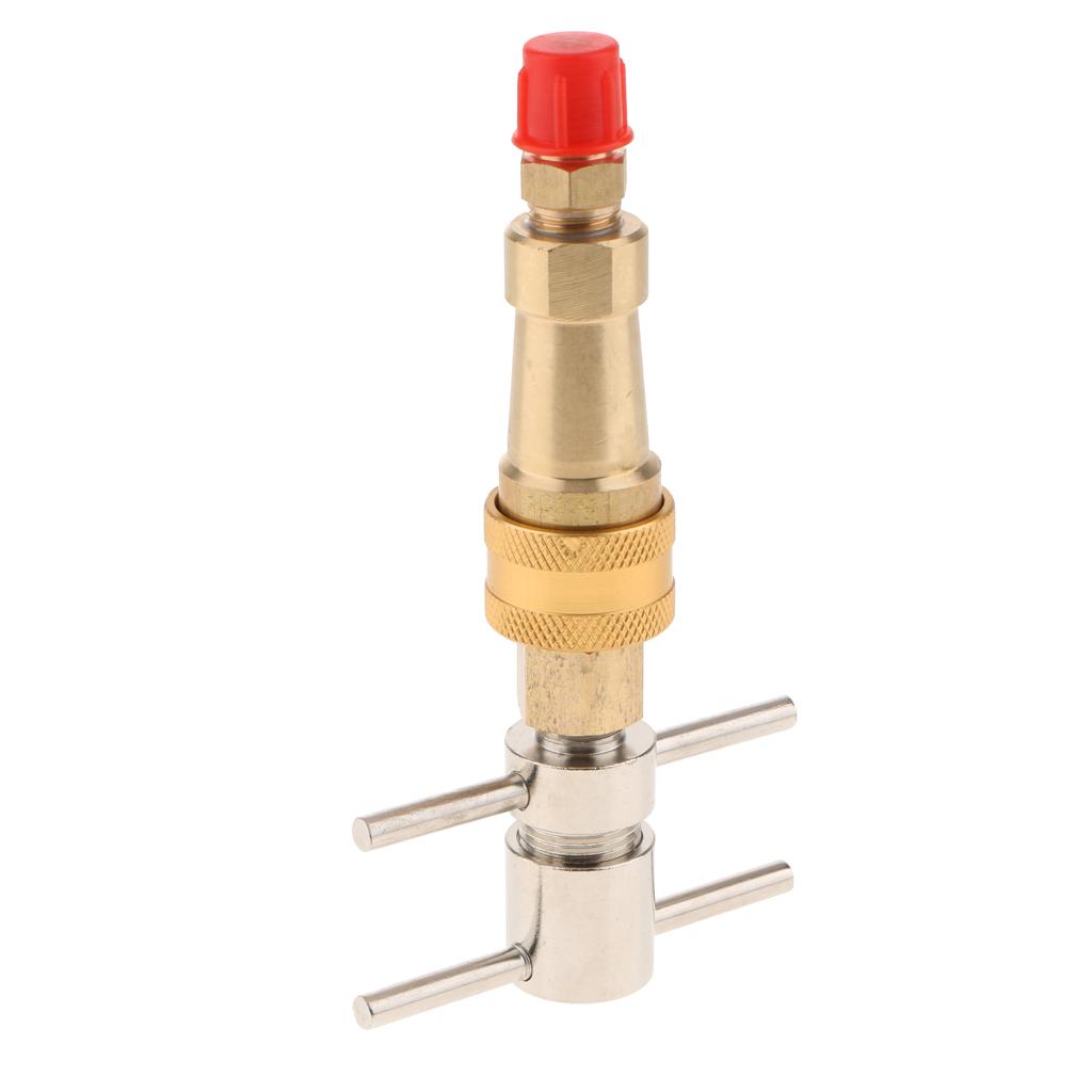 Áp Lực Bằng Đồng Kết Nối Nhanh Cắm Kéo Dài Thời Gian Kết Nối Nhanh Dụng Cụ 140MM