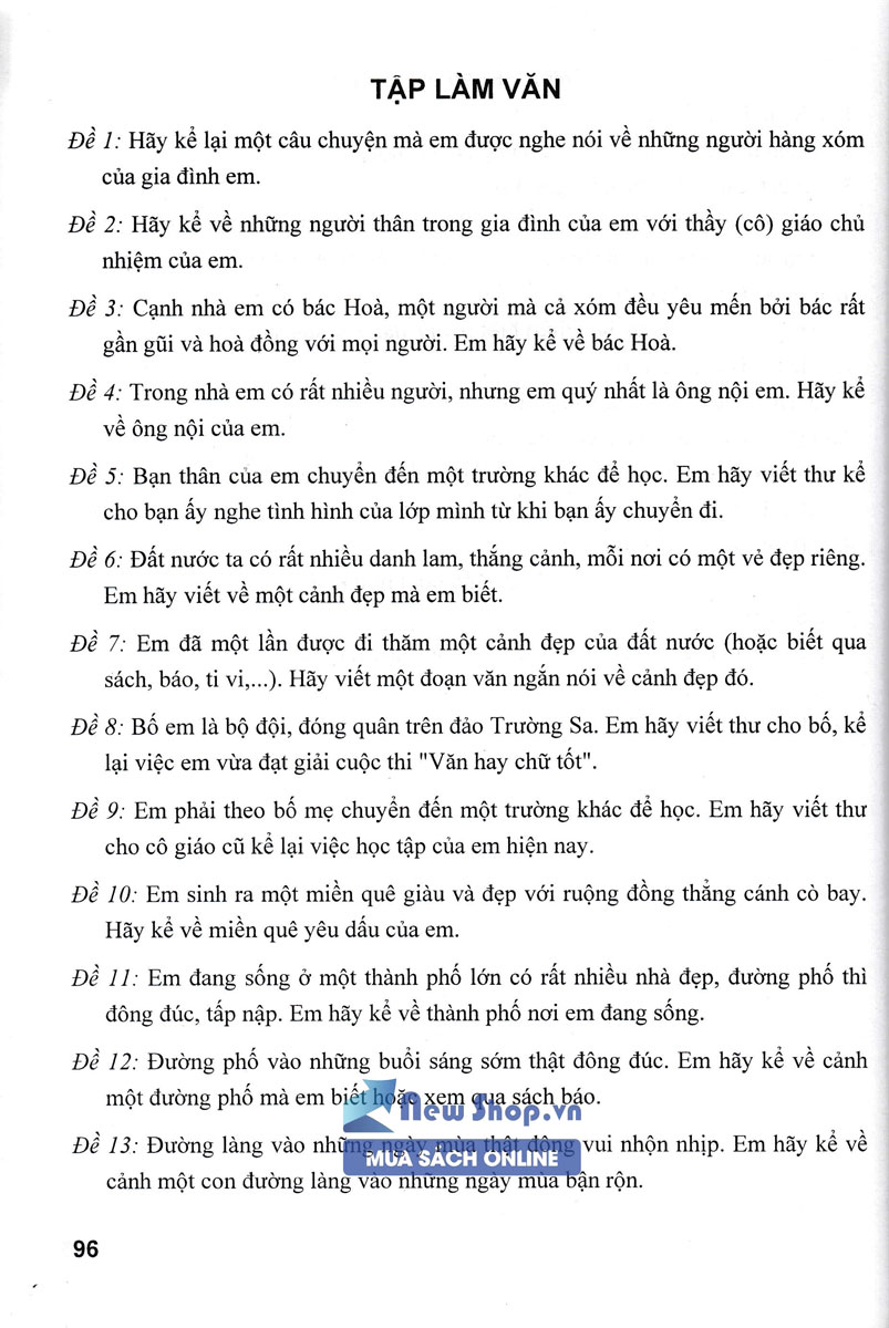 PHÁT TRIỂN VÀ NÂNG CAO TIẾNG VIỆT LỚP 3 (DÙNG CHUNG CHO CÁC SGK MỚI HIỆN HÀNH)