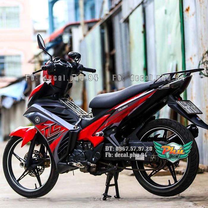 Tem rời EX 2011-2014 LC xám đen đỏ