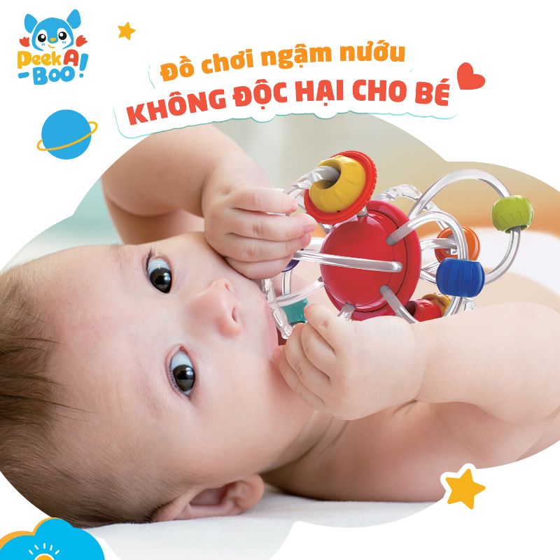 Đồ Chơi PEEK A BOO Lục Lạc Chiếc Xe Âm Nhạc Vui Nhộn PAB019A