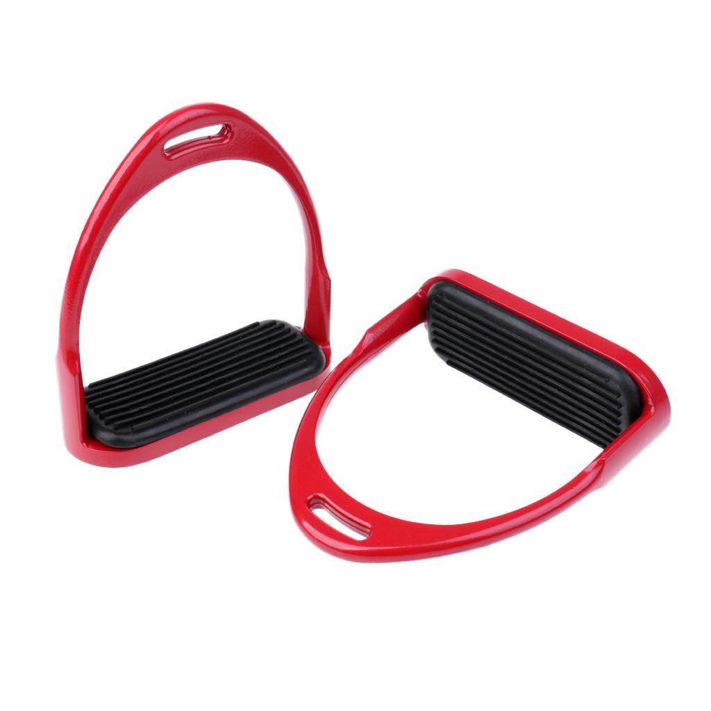 Aluminum s Horse Riding Equestrian Safety Lightweight  Red
