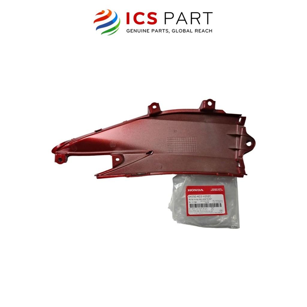 Ốp Trung Tâm Phải HONDA Wave Rsx 110 Đỏ Tươi R340 (Có Tem) (64350K03V20ZC)